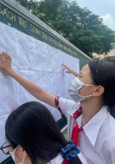 Ngày nhận phòng nghe phổ biến quy chế thi: Những nhịp tim bắt đầu tăng tốc
