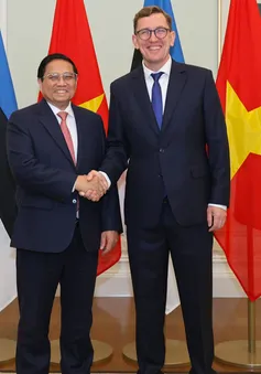 Thủ tướng Phạm Minh Chính hội đàm với Thủ tướng Estonia