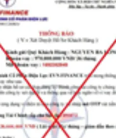 Cảnh giác thủ đoạn lừa đảo dưới vỏ bọc công ty tài chính