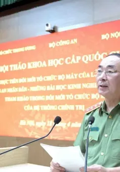 Thượng tướng Trần Quốc Tỏ được kéo dài thời gian giữ chức Thứ trưởng Bộ Công an