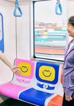 Chiến dịch 'Văn hóa Metro' từ những chiếc ghế đổi màu