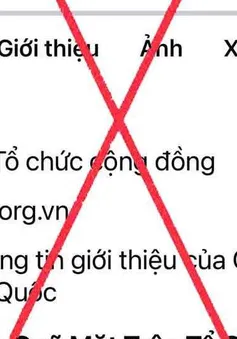 Mạo danh Ủy ban Trung ương Mặt trận Tổ quốc Việt Nam để huy động ủng hộ