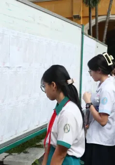 Bắt đầu chấm thi lớp 10 tại TP Hồ Chí Minh