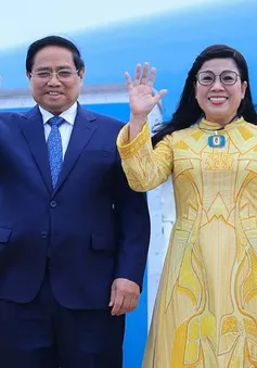 Thủ tướng Phạm Minh Chính tới Stockholm, bắt đầu thăm chính thức Thụy Điển