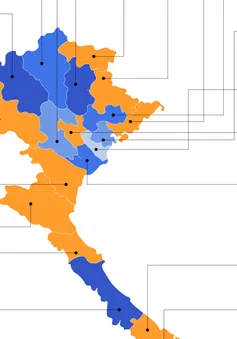 [INFOGRAPHIC] 34 tỉnh, thành phố sau sắp xếp đơn vị hành chính