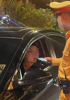 Hà Nội xử lý hơn 1.200 ''ma men'' sau tay lái trong 1 tuần