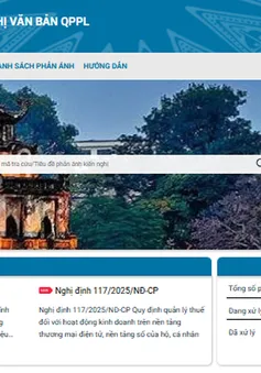 Trước 20/6, hoàn thành tích hợp hệ thống thông tin tiếp nhận, xử lý phản ánh, kiến nghị về văn bản quy phạm pháp luật