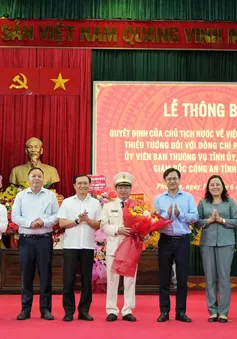 Giám đốc Công an tỉnh Phú Yên được phong Thiếu tướng
