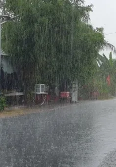 Từ chiều tối 20/6, vùng núi và trung du Bắc Bộ mưa lớn