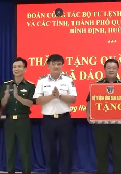 Lan tỏa nghĩa tình tại đảo tiền tiêu Cù Lao Chàm