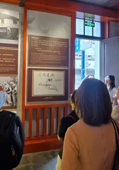 Thăm Khu di tích lịch sử Chủ tịch Hồ Chí Minh ở thành phố Côn Minh (Trung Quốc)