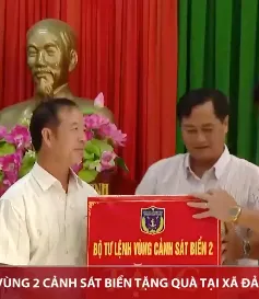 Vùng 2 cảnh sát biển làm việc tại tỉnh Bình Định
