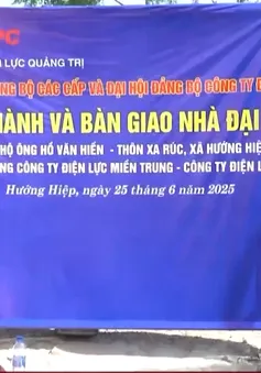Khánh thành Nhà Đại Đoàn kết tại Quảng Trị
