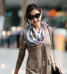Ấm áp và dễ thương với váy len