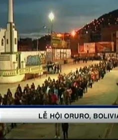 Lễ hội Oruro, Bolivia thu hút hàng trăm nghệ sĩ