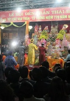 Lễ hội đền Trần tỉnh Thái Bình được công nhận là di sản