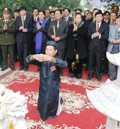 Lễ hội kỷ niệm Đức Thủy tổ tại Bắc Ninh