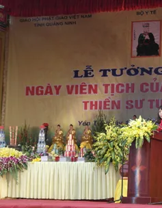 Lễ tưởng niệm ngày Đại danh y Thiền sư Tuệ Tĩnh viên tịch