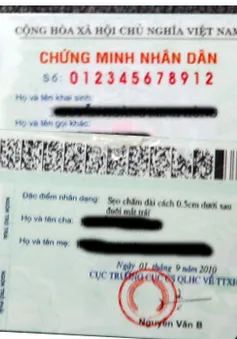Hà Nội chưa triển khai đồng loạt cấp CMND mẫu mới từ 1/4