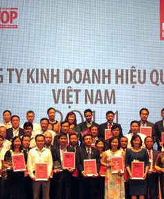 Công bố 50 công ty kinh doanh hiệu quả nhất trên TTCK Việt Nam