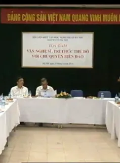 Tọa đàm văn nghệ sĩ Thủ đô với chủ quyền biển đảo