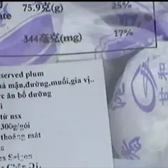 Bắt giữ thực phẩm xuất xứ Trung Quốc chứa hóa chất độc hại