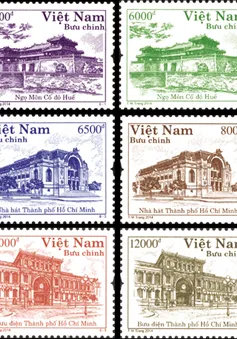Phát hành bộ tem phổ thông “Kiến trúc phong cảnh Việt Nam”