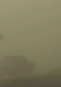 Bão cát dài 16 km hoành hành ở Mỹ