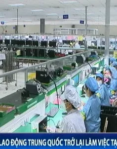 Lao động Trung Quốc yên tâm trở lại làm việc tại Việt Nam