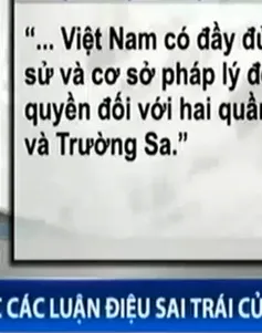 Đại sứ Việt Nam tại Indonesia phản bác các luận điệu sai trái của Trung Quốc