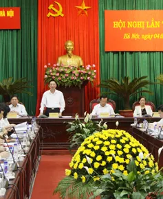 Hội nghị Ban chấp hành Đảng bộ Thành phố Hà Nội