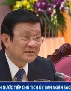 Chủ tịch nước tiếp Chủ tịch Ủy ban Ngân sách Hạ viện Nhật Bản