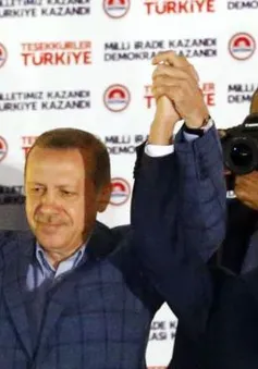 Thủ tướng Erdogan đắc cử Tổng thống Thổ Nhĩ Kỳ