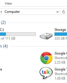 Tạo Shortcut trong My Computer trên Windows 7 & 8