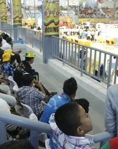 SEA Games 27: "Hầm hập" sức nóng những sàn đấu boxing