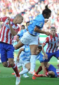 Hòa "hú vía" Malaga, Atletico Madrid đánh mất cơ hội đăng quang sớm tại La Liga (VIDEO)