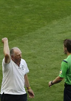 Brazil thắng chật vật, Scolari tố trọng tài "trù ẻo"