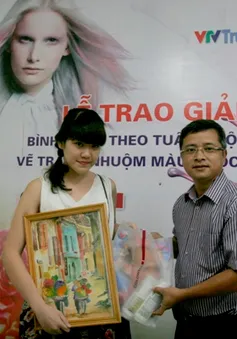 Trao giải cuộc thi Nhuộm màu cuộc sống đợt 1