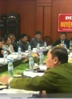 Huyện Phú Xuyên họp khẩn để giải quyết tình trạng cát tặc
