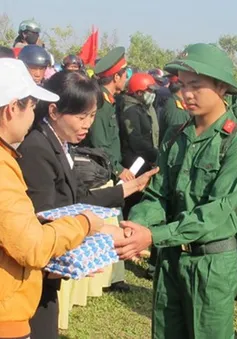 Đắk Lắk giao quân đợt 1 năm 2014