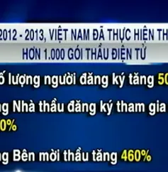 Việt Nam thực hiện thành công hơn 1.000 gói thầu điện tử 