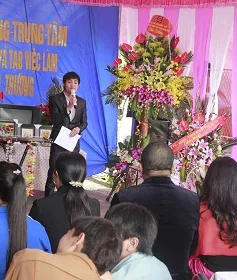 Khai trương Trung tâm Dạy nghề và tạo việc làm Thương Thương