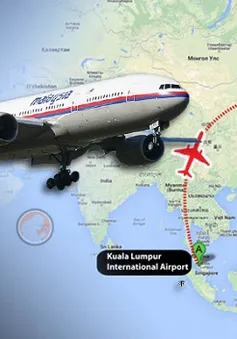 MH370 đã bị thay đổi lập trình bay trước khi phát tin nhắn "Chúc ngủ ngon"