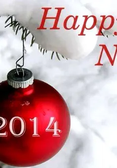 Nghệ sỹ Việt nô nức chúc mừng năm mới 2014