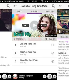 Đánh giá ứng dụng nghe nhạc Việt phiên bản 2.0 trên iOS 