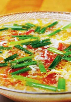 Dinh dưỡng từ canh "trứng gà cà chua"