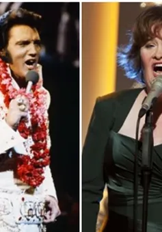 Susan Boyle phát hành đĩa đơn “song ca” cùng Elvis Presley