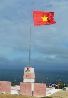 Khánh thành cột cờ Tổ quốc trên đảo Lý Sơn