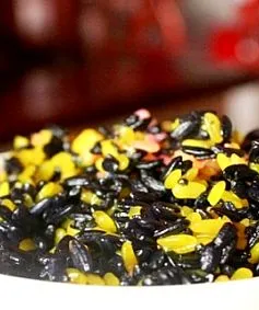 Xôi đen của người Cao Lan xã Đại Phú