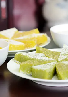 Cầu kì chè xôi nén Hà Nội 